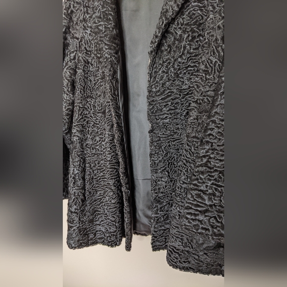 Vintage Genuine Lamb Fur Coat - Picture 9 of 9